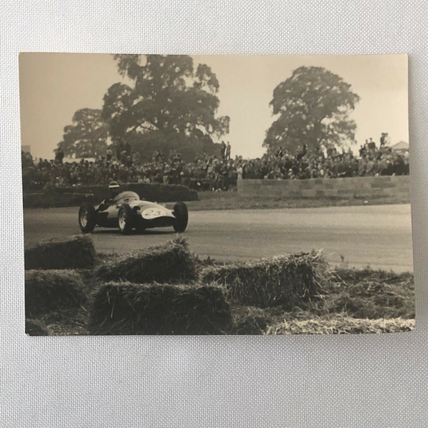 Vintage Racing Car Photo Photograph Print - BRM Car 