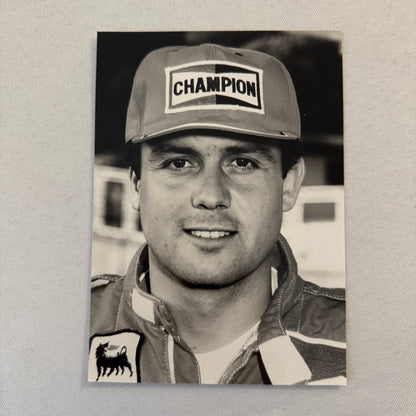 Patrick Tambay Racing Driver Photo Photograph Champion Sparkplug 1983