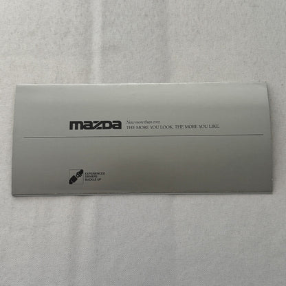 1986 Mazda B2000 Cab Plus Brochure Catalog Vintage