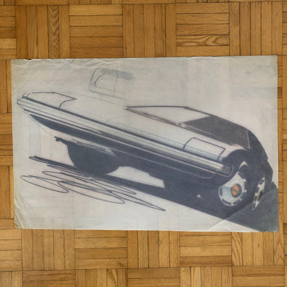 Styling Concept Automobile Illustration Art Drawing Sketch Design