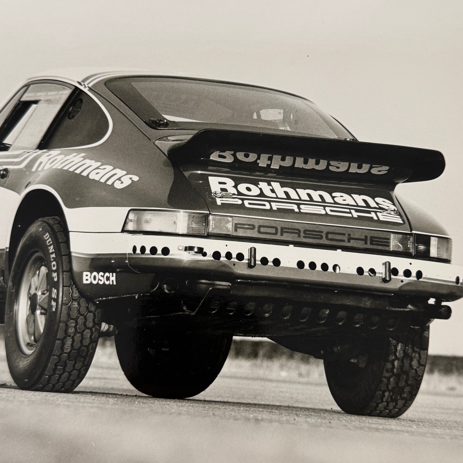 Rothmans Racing Porsche 911 Rally Safari Car Photo Photograph Print Vintage