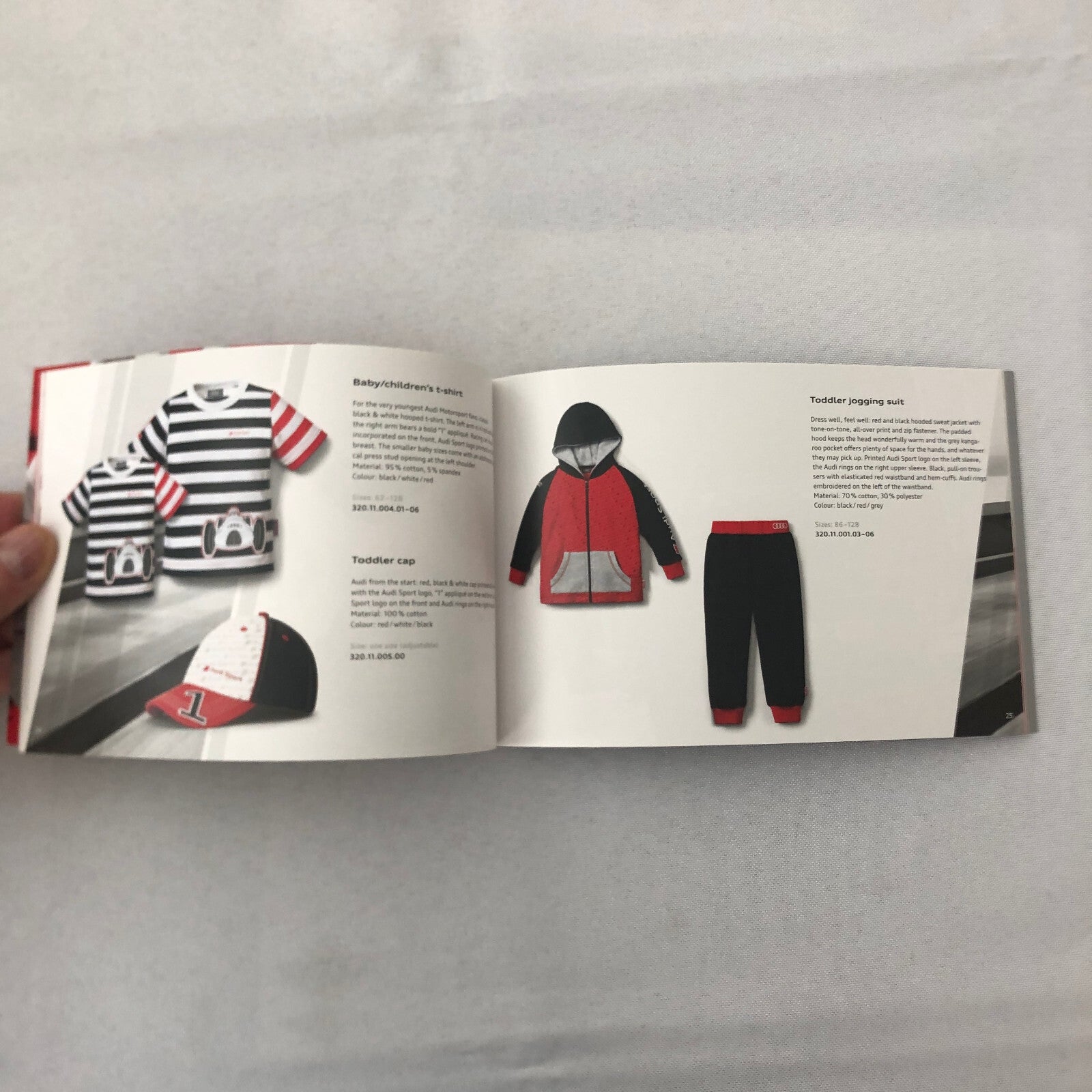 2011 Audi Motorsport Lifestyle Accessories Sales Brochure Catalog Clothing