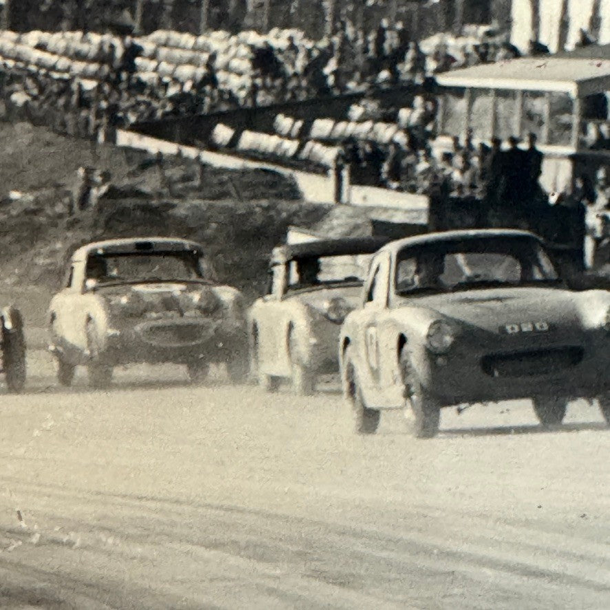 Vintage Racing Photo Photograph Print Motorsport Austin Healey and Other Cars
