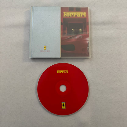 2000 Ferrari Press Kit CD Brochure Ferrari 360 Spider 550 Maranello 456 GT