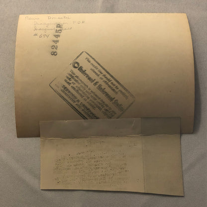 Press Photo Photograph FDR Franklin Roosevelt Inauguration Ball 1933 Underwood