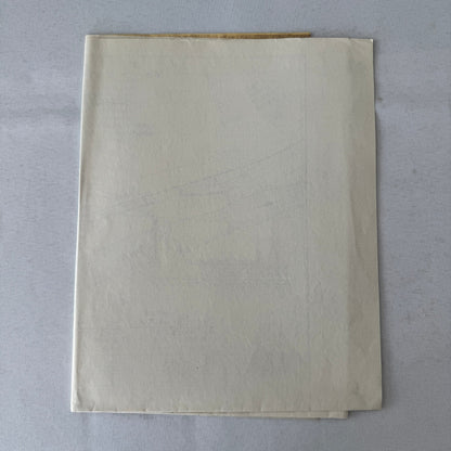 1931 California Highway Dept “As Built” Road Plan Map Blueprint T11N R14E MDB&M