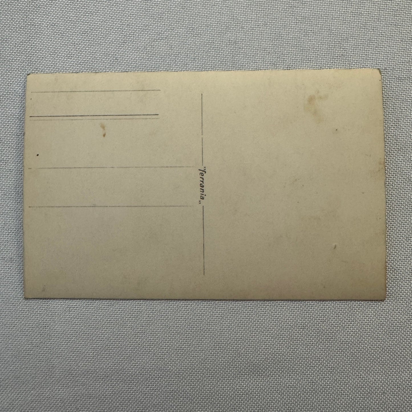 Vintage Postcard Real Photo Postcard RPPC Vintage Car Lancia Astura