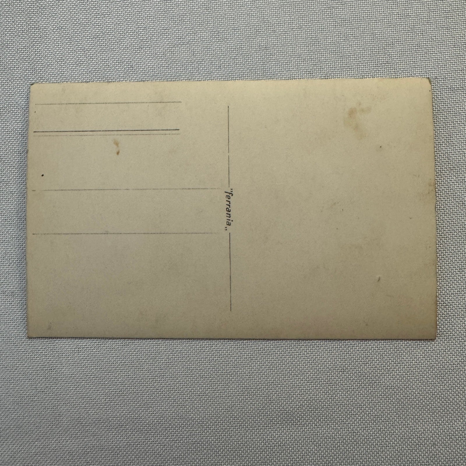 Vintage Postcard Real Photo Postcard RPPC Vintage Car Lancia Astura