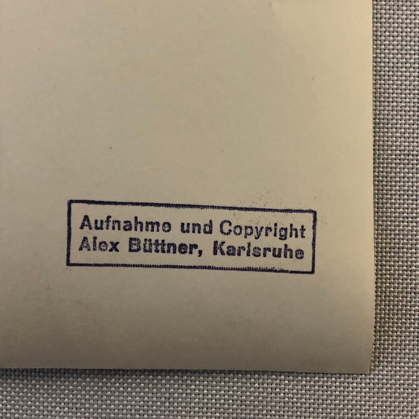 Vintage Racing Photo Photograph ADAC President on Radio ?