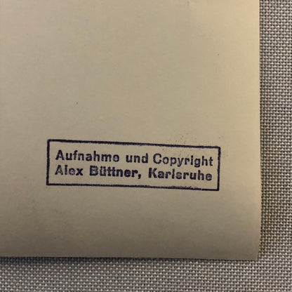 Vintage Racing Photo Photograph ADAC President on Radio ?