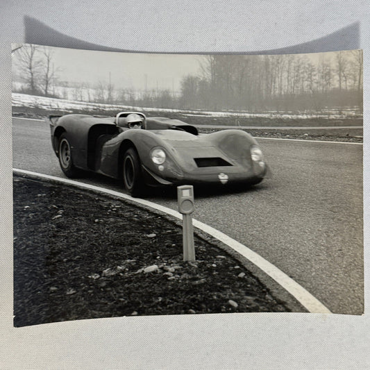 Vintage Racing Photo Photograph Alfa Romeo 33-3 Prototype 1971 Prototipo