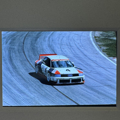 Audi 200 Quattro Trans Am Racing Car 35mm Slide Vintage