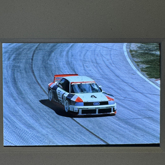 Audi 200 Quattro Trans Am Racing Car 35mm Slide Vintage