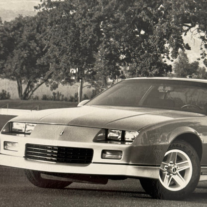 1988 Chevrolet CamaroFactory Press Photo Photograph Vintage