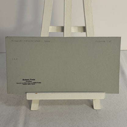 1952 Maserati A6 GCS 2000 Roadster Car Illustration Hand Drawn Art Vintage