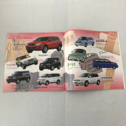 2001 Mitsubishi Concept Car Prototype Press Kit Tokyo Motor Show JDM CZ-3 SUP +