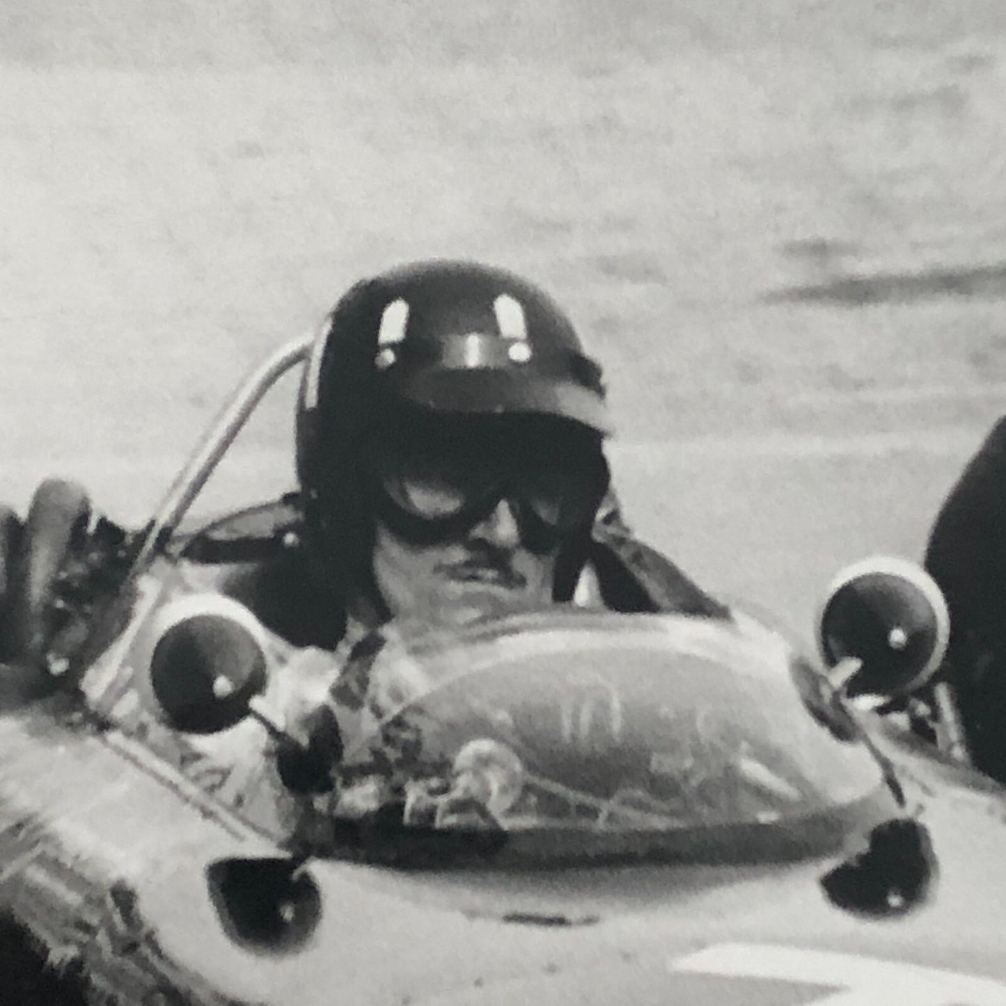 Vintage Racing Car Press Photo Photograph BRM Car Monaco Grand Prix 1966