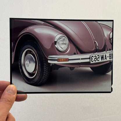 Vintage Volkswagen VW Beetle Bug Car Film Transparency Photo