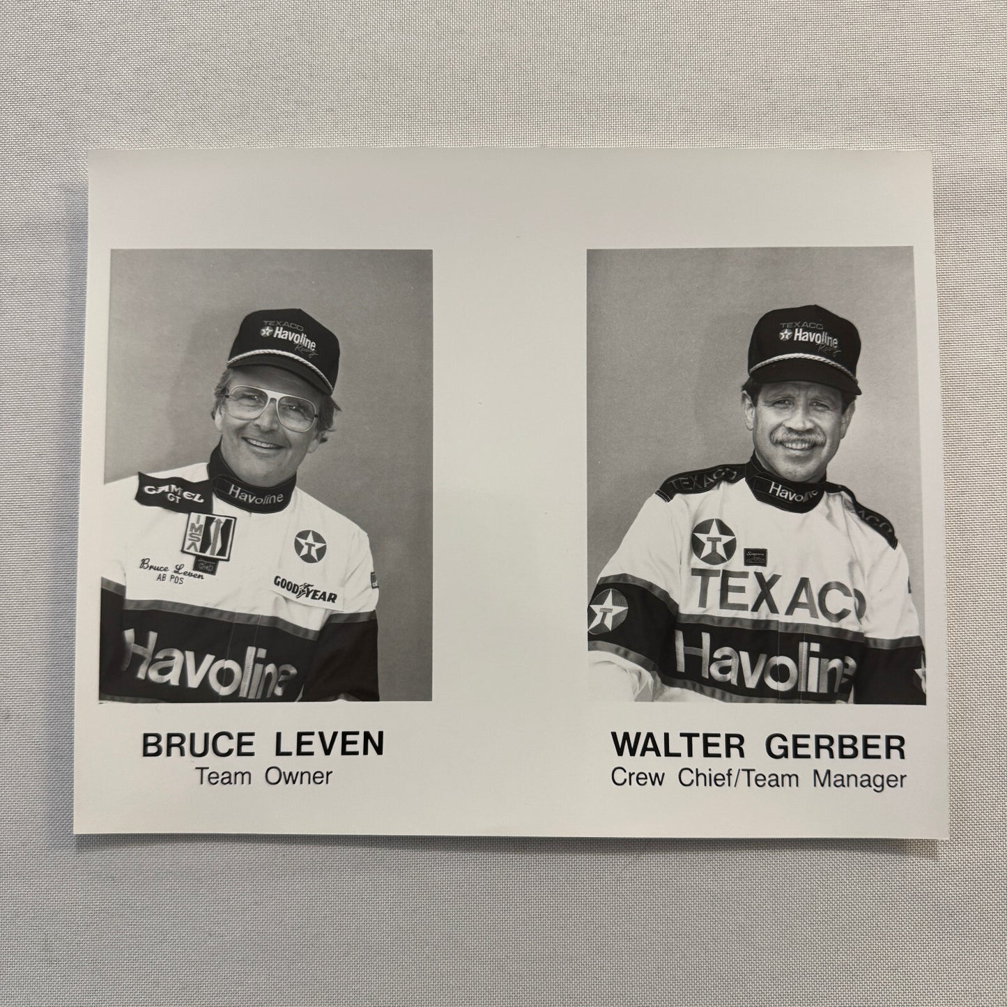 1990 Texaco Racing Team Indy CART Press Kit Brochure Photos Dominic Dobson