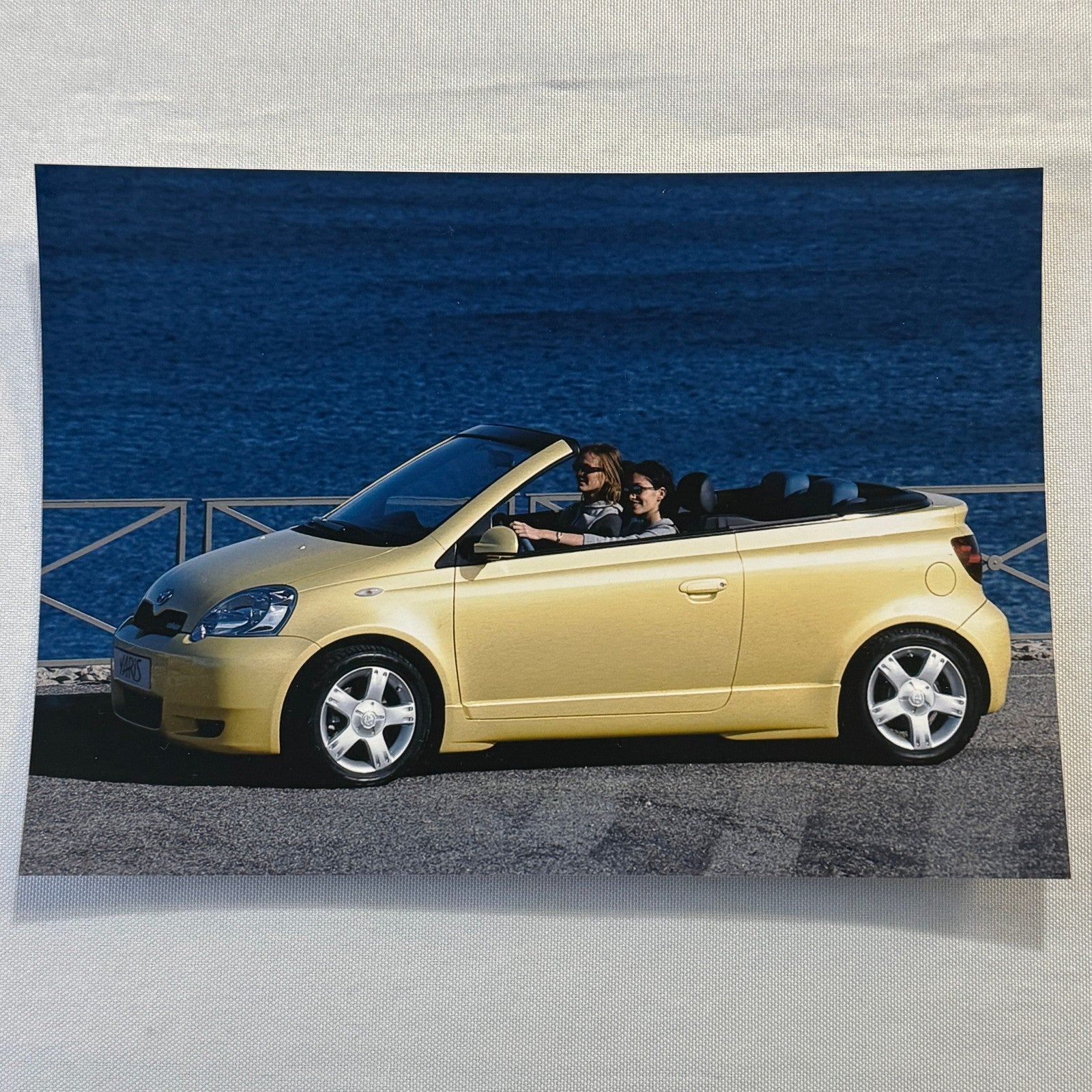 Toyota Yaris Cabriolet Factory Press Photo Photograph Print Yaris Convertible