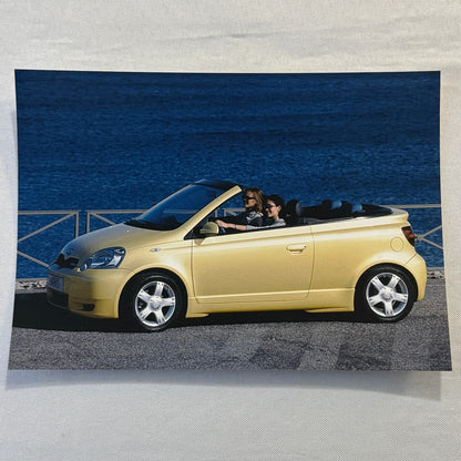 Toyota Yaris Cabriolet Factory Press Photo Photograph Print Yaris Convertible
