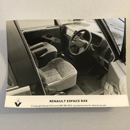 Renault Espace Mini Van Press Photo Photograph Lot of 4 - RN RT RXE Models 