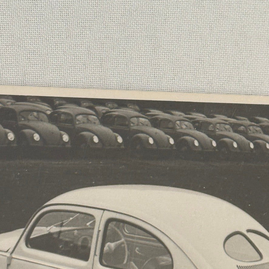 Vintage Volkswagen Beetle VW Bug Car Photo Photograph Print