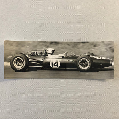 Racing Photo Photograph Denis Hulme Brabham Car 1965