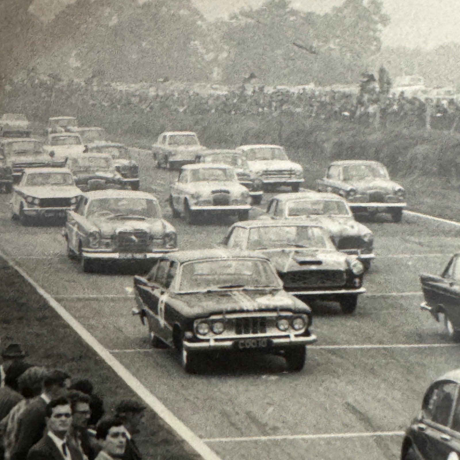 Vintage Racing Photo Photograph Jaguar Cars Motorsport London UK