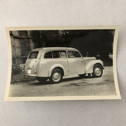 Skoda Car Automobile Photo Photograph Print 1949 1950 ?