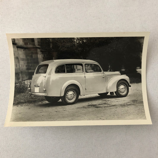 Skoda Car Automobile Photo Photograph Print 1949 1950 ?