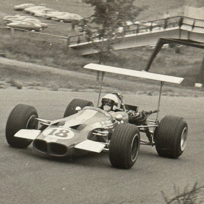Vintage Car Racing Photo Circuit Mont Tremblant Quebec Photograph