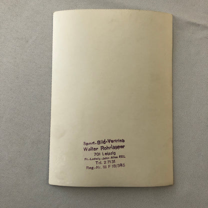 Vintage Motorcycle Racing Photo photograph Germany Race Winner