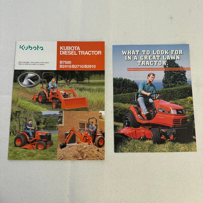 Vintage Equipment Brochure Lot Farm Construction Trailer Tractor Caterpillar