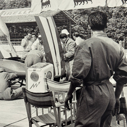 Fiat Abarth 750 Record Bertone 1956 Monza Racing Car Photo Photograph Modern