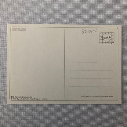 Ferrari Postcard Post Card 250 246 GT 288 GTO Mondial 412 512 BBi Daytona 275 +