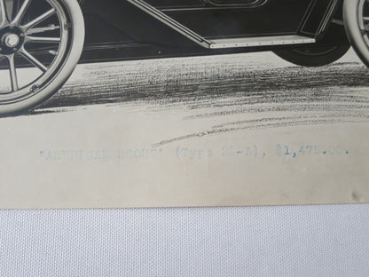 1912 American Underslung Scout Type 22-A 22A Illustrated Photo - Press Image ? 