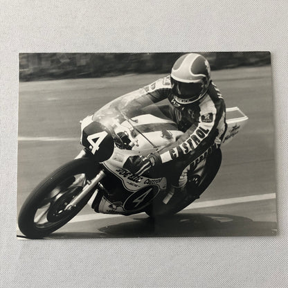 Vintage Motorcycle Racing Photo photograph Race Bike