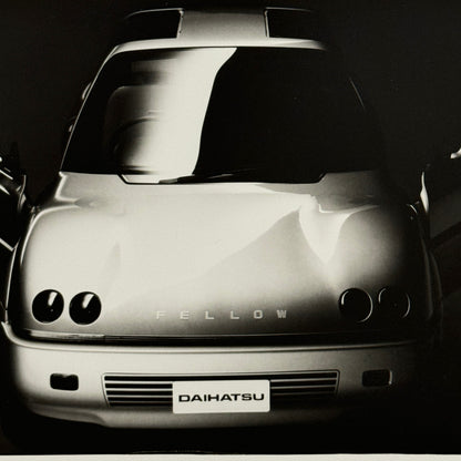 1990 Daihatsu Fellow 90 Concept Car Prototype Factory Photo Photograph Lot 2x