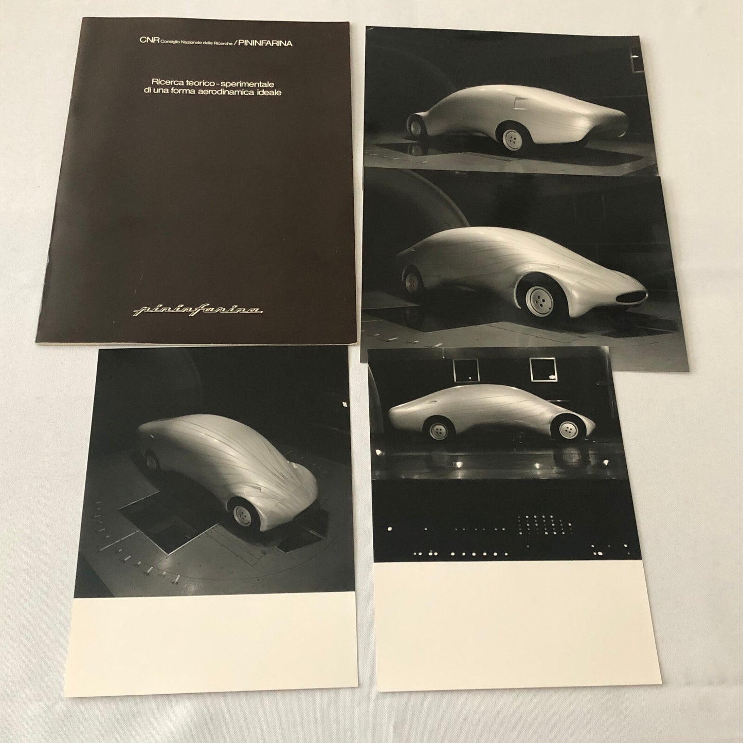 Pininfarina CNR Concept Car Prototype Sales Brochure Catalog Photos Italian
