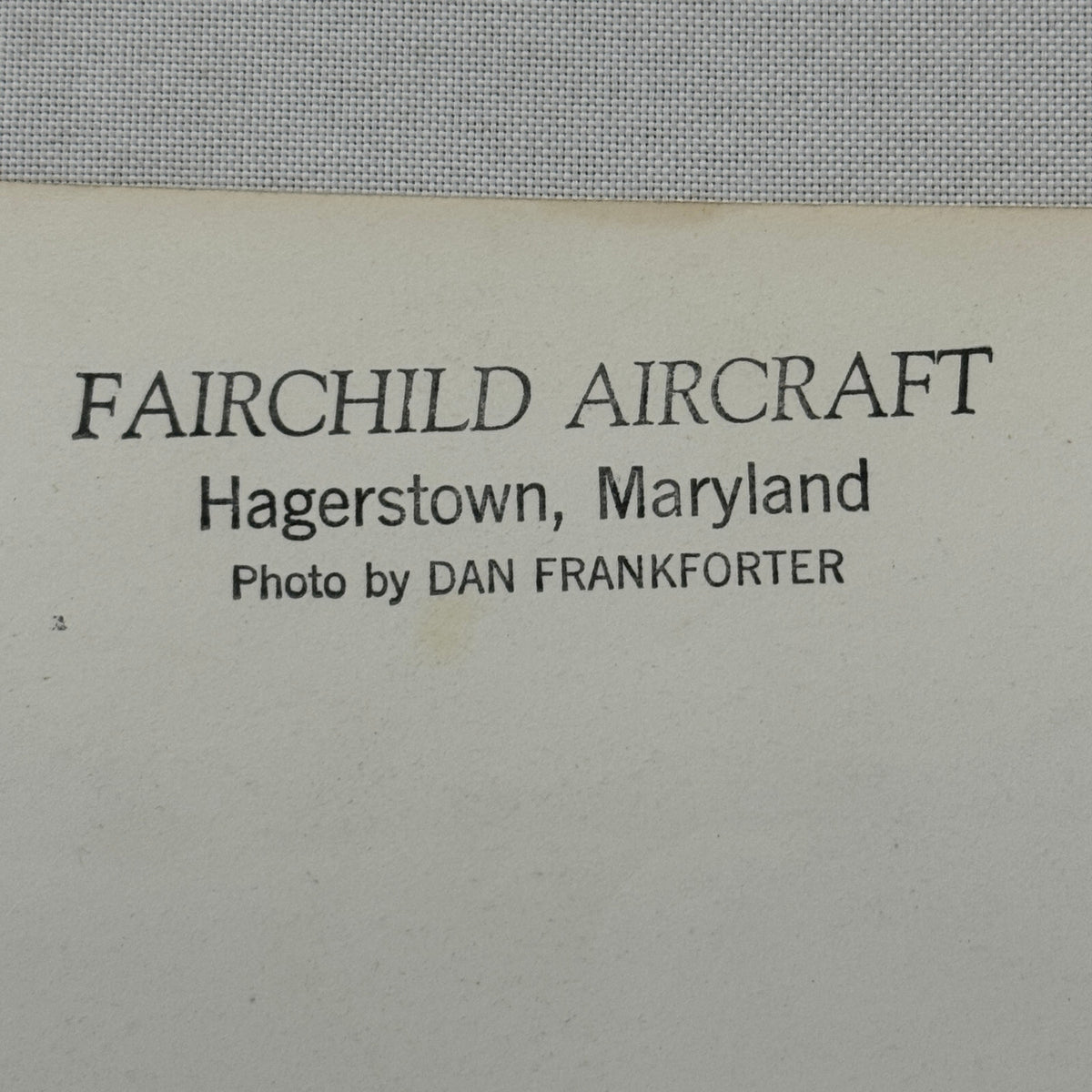 Fairchild Aircraft United States Air Force Airplane Plane Vintage Photo Truck