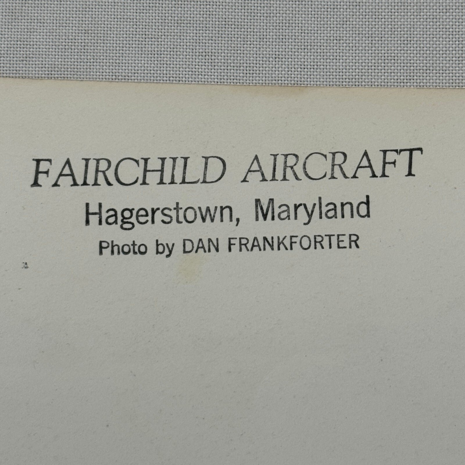 Fairchild Aircraft United States Air Force Airplane Plane Vintage Photo Truck