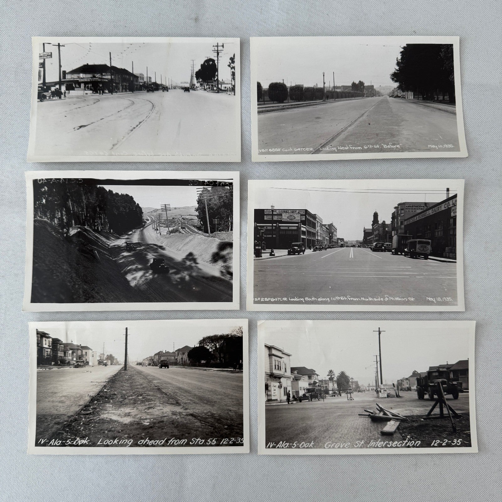 California Highway Civil Engineering Vintage Photo Lot 50+ 1930s - 1960s