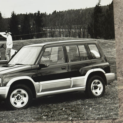 Suzuki Vitara Turbo Diesel Factory Press Photo Photograph Suzuki Sidekick
