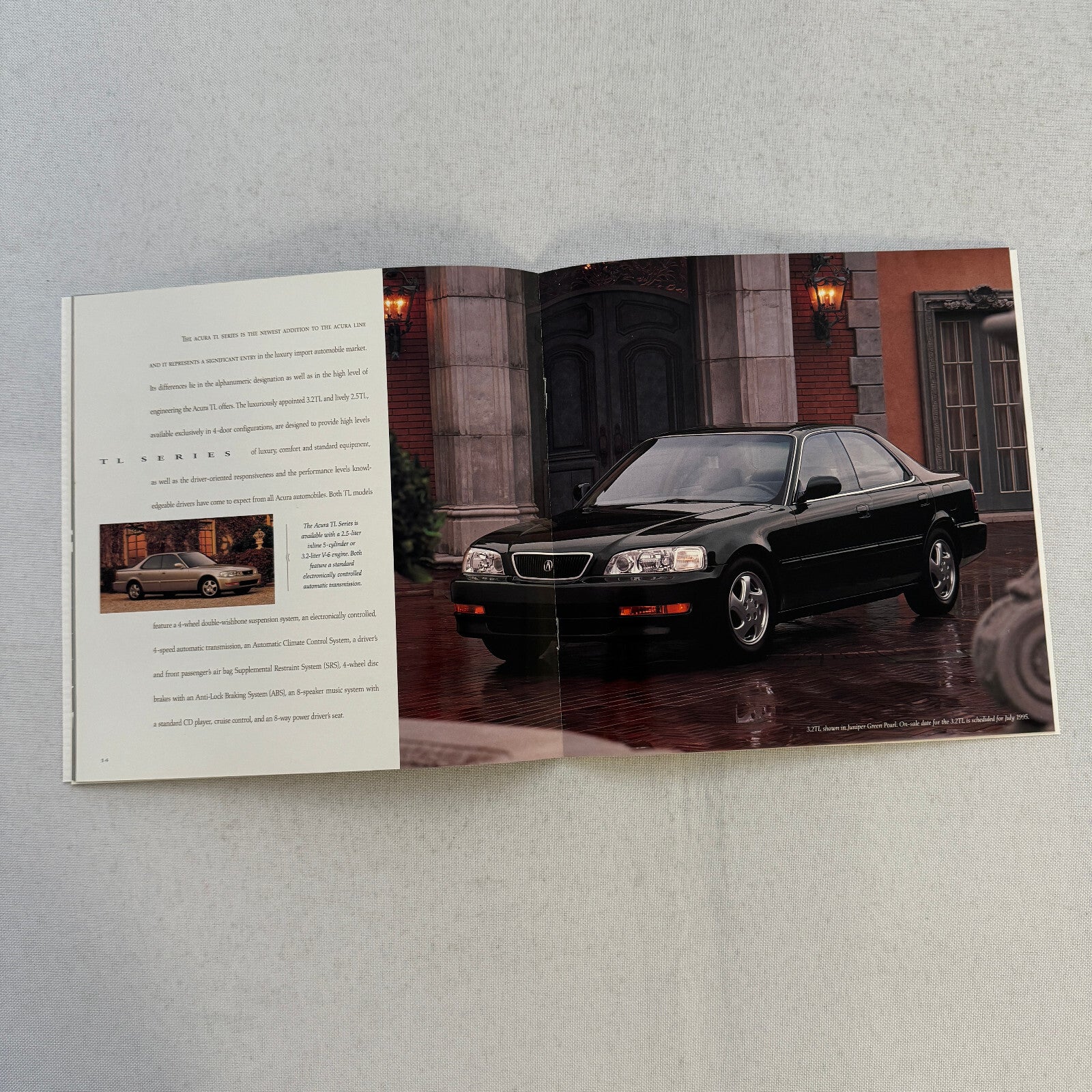Acura Car Sales Brochure Catalog Integra NSX Legend TL 1995 1996