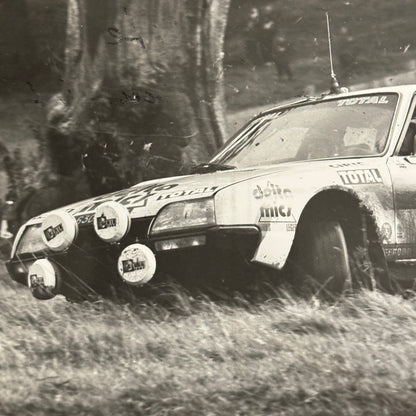 1980 RAC Rally Rallye Car Racing Photo Photograph Citroen 2400 GTI Vintage Car