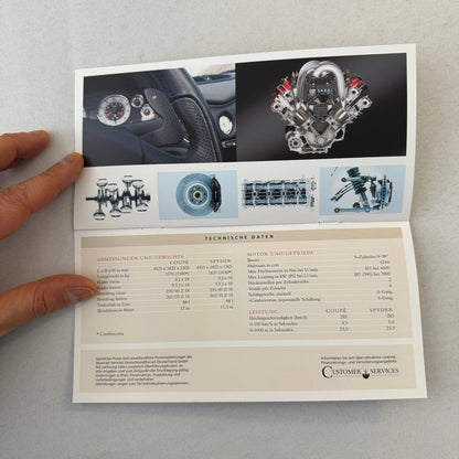 2003 Maserati Coupe & Maserati Spyder Press Kit Brochure Photo CD