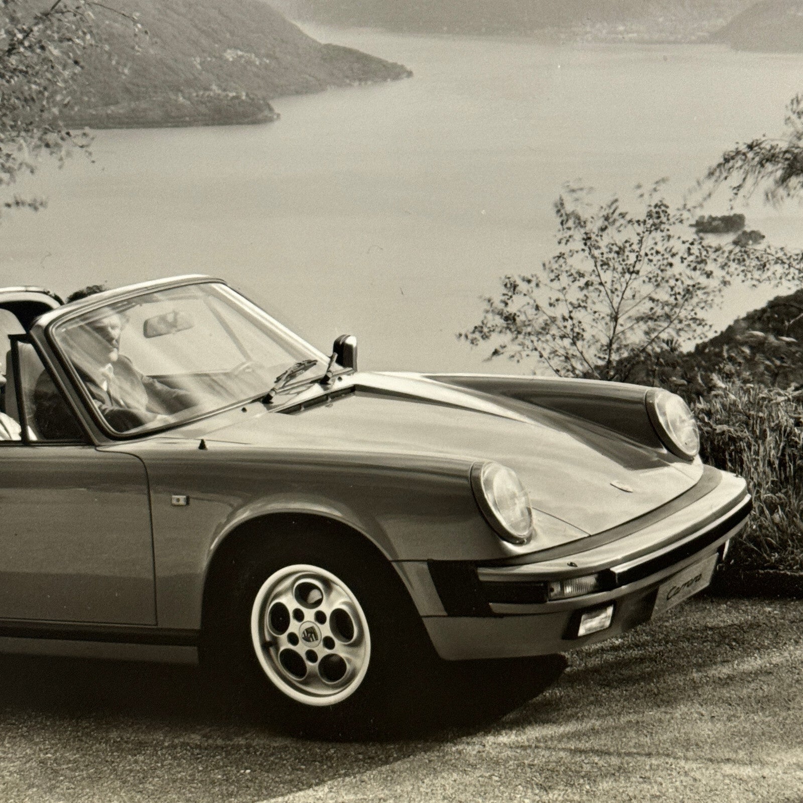 Porsche 911 Carrera Targa Car Factory Press Photo Photograph Werkfoto German