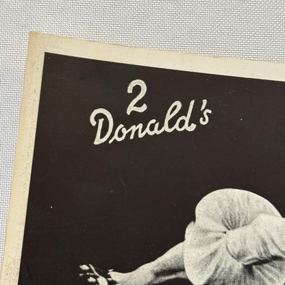 Circus Rollerskating Roller Skate Circus Act Flyer Advertising 2 Donalds