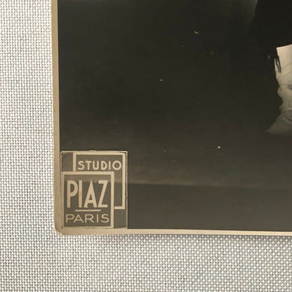 Circus Performer with Miniature Mini Bicycle Bike Photo Paris Vintage Scottish